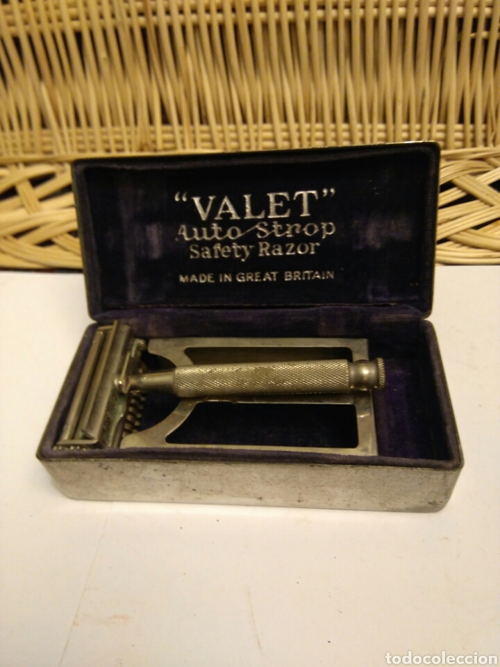 Antig&uuml;edades: M&aacute;quinilla de Afeitar Valet - Foto 1