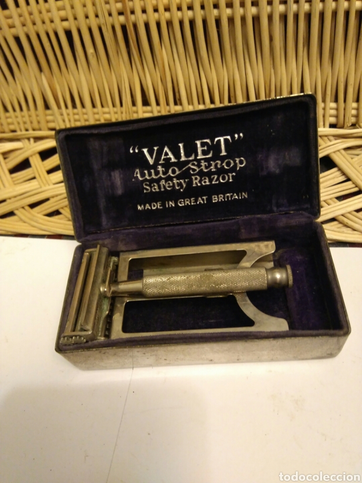 Antig&uuml;edades: M&aacute;quinilla de Afeitar Valet - Foto 3