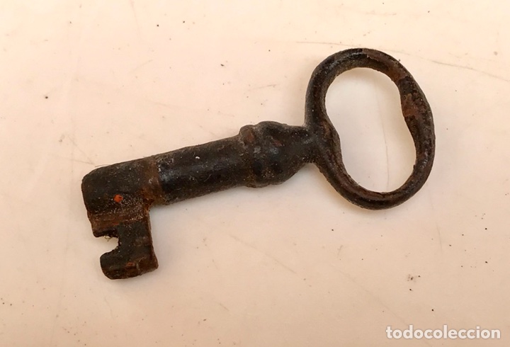 Antig&uuml;edades: ANTIGUO CANDADO DE FORJA, COMPLETO Y FUNCIONANDO PERFECTAMENTE - Foto 5