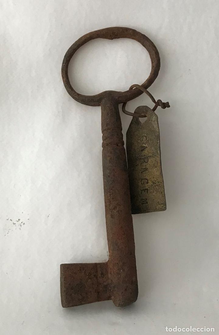 Antig&uuml;edades: Llave antigua de forja del SXIX - Foto 3