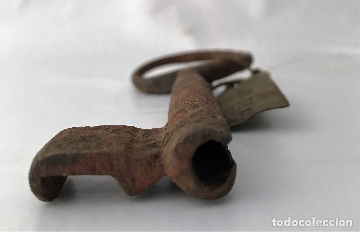 Antig&uuml;edades: Llave antigua de forja del SXIX - Foto 2