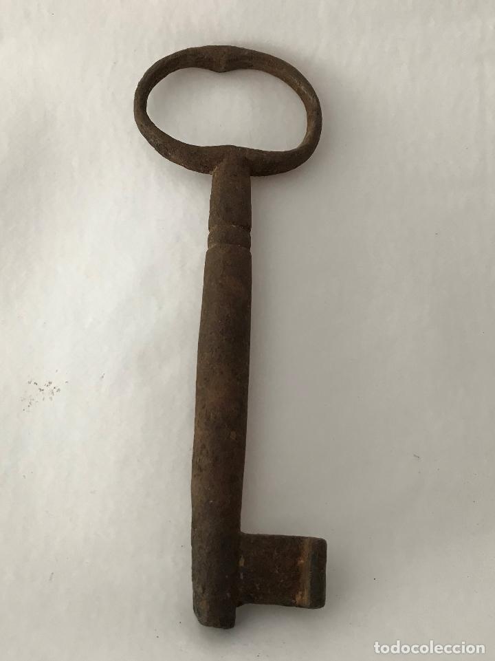 Antig&uuml;edades: Llave antigua de forja del SXIX - Foto 3