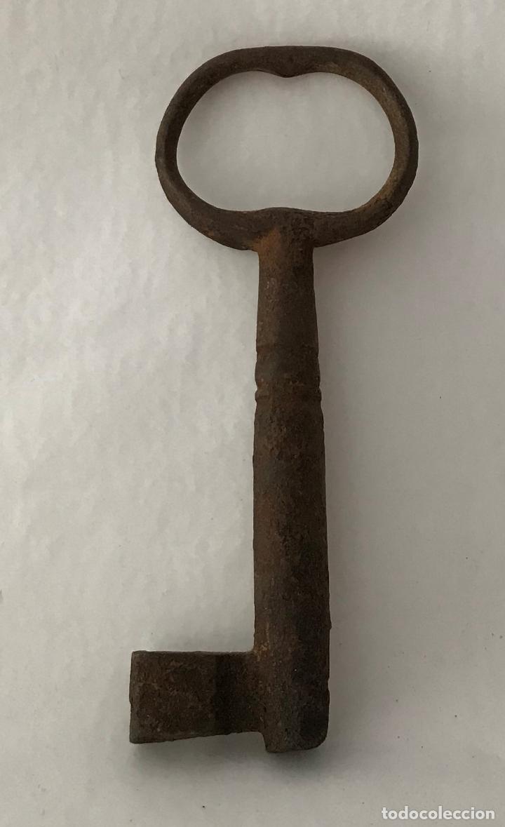 Antig&uuml;edades: Llave antigua de forja del SXIX - Foto 5