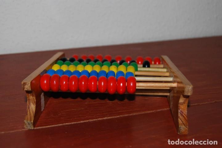 Antig&uuml;edades: &Aacute;BACO DE MADERA - COLEGIO - ESCUELA - Foto 7