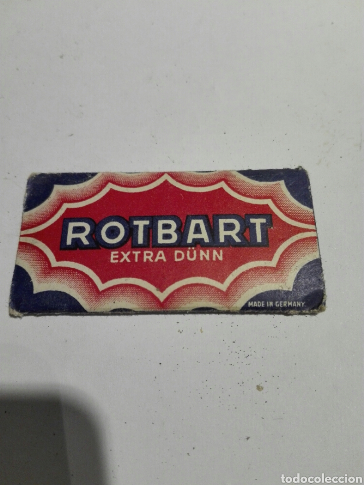 Antig&uuml;edades: CUCHILLAS AFEITAR ROTBART - Foto 1