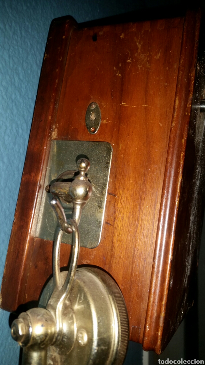 Tel&eacute;fonos: Antiguo tel&eacute;fono de Magneto 1900 - Foto 8