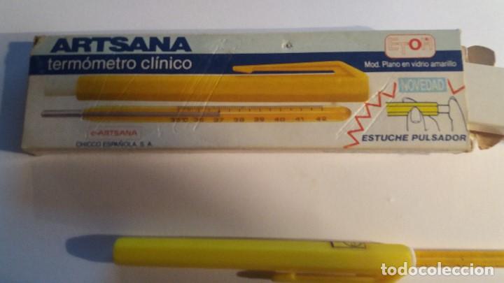 Antig&uuml;edades: termometro en su caja original - Foto 2