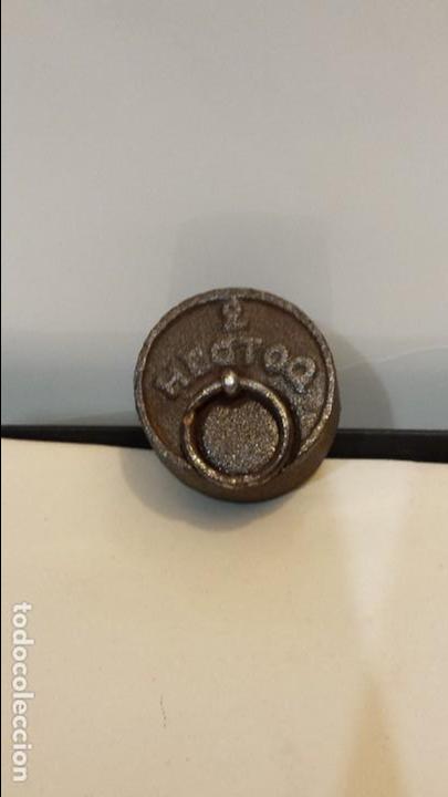 Antig&uuml;edades: Pesa de hierro de 2 hectogramos - Foto 1