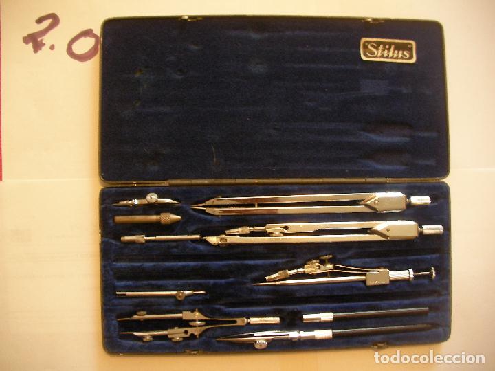 Antig&uuml;edades: ANTIGUO JUEGO COMPAS STILUS - Foto 1
