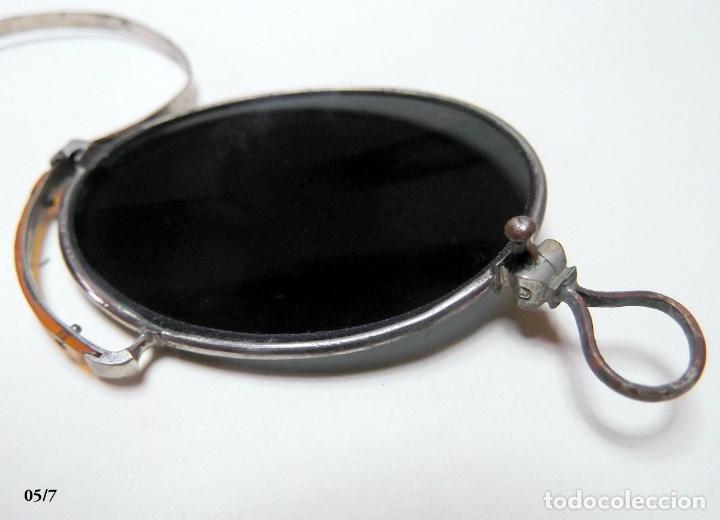 Antig&uuml;edades: Antiguas gafas de muelle QUEVEDO XIX - Foto 3