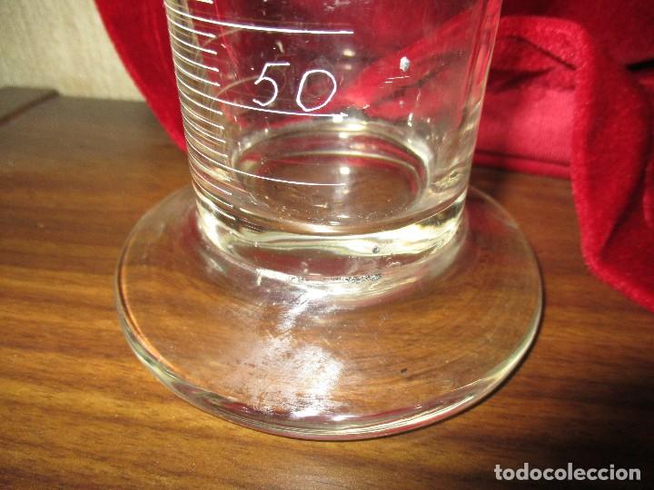 Antig&uuml;edades: probeta cristal soplado - Foto 2