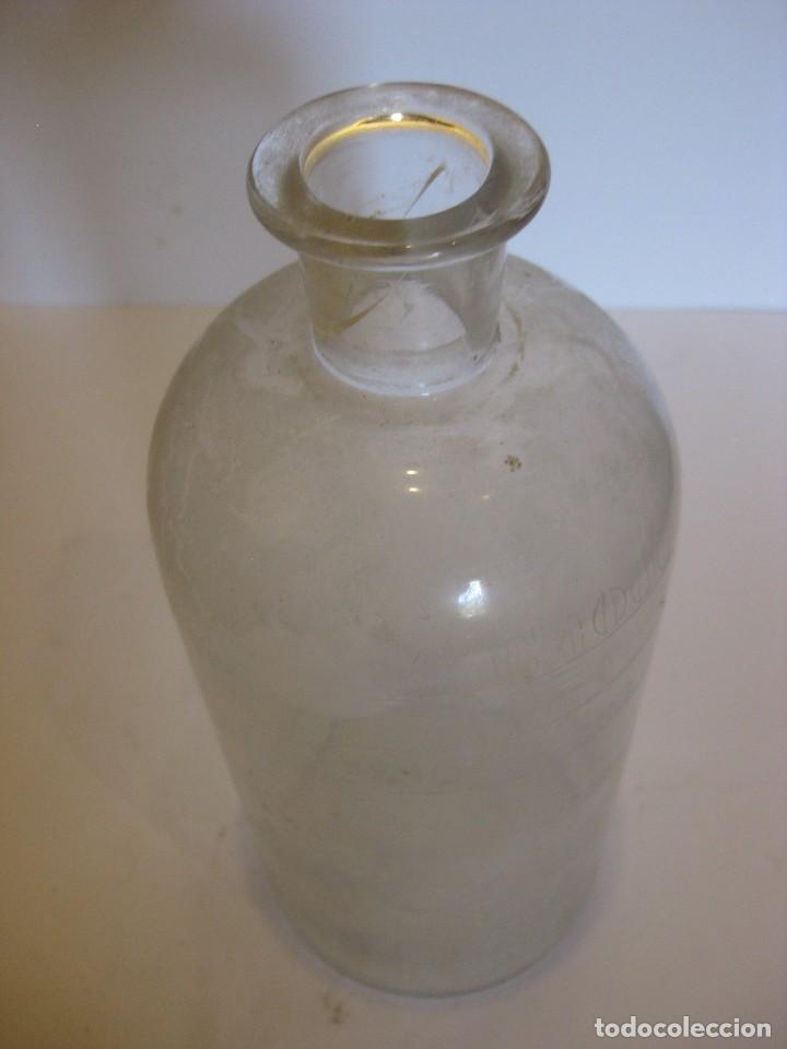 Antig&uuml;edades: FRASCO DE LABORATORIO O FARMACIA - Foto 3