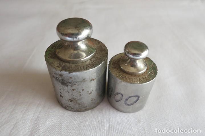Antig&uuml;edades: pesas de 200 y 100 marca Tarradell barcelona - Foto 1