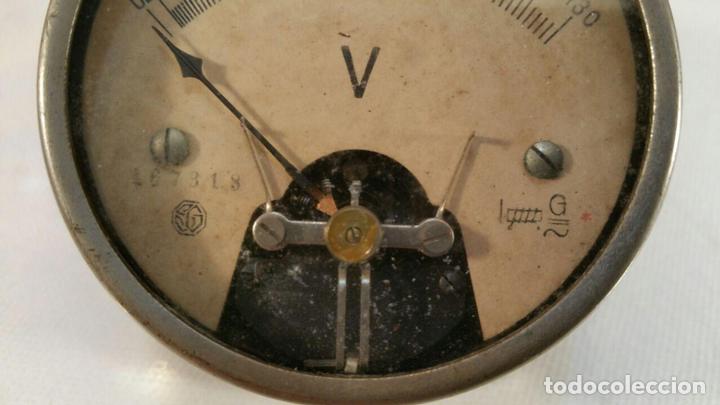 Antig&uuml;edades: ANTIGUO VOLTIMETRO MARCA SG - Foto 2