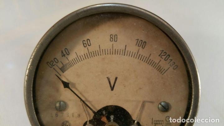 Antig&uuml;edades: ANTIGUO VOLTIMETRO MARCA SG - Foto 3
