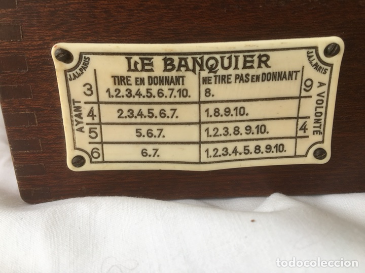 Antig&uuml;edades: Repartidor de cartas antiguo - Foto 7