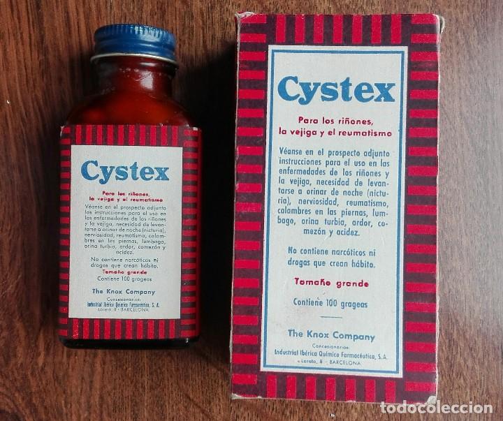 Antig&uuml;edades: Grageas CYSTEX ri&ntilde;ones y vejiga. - Foto 1