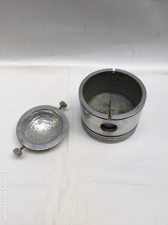 Antig&uuml;edades: CENICERO , PISTON DE AVION , FRANCIA , 1950 - Foto 3