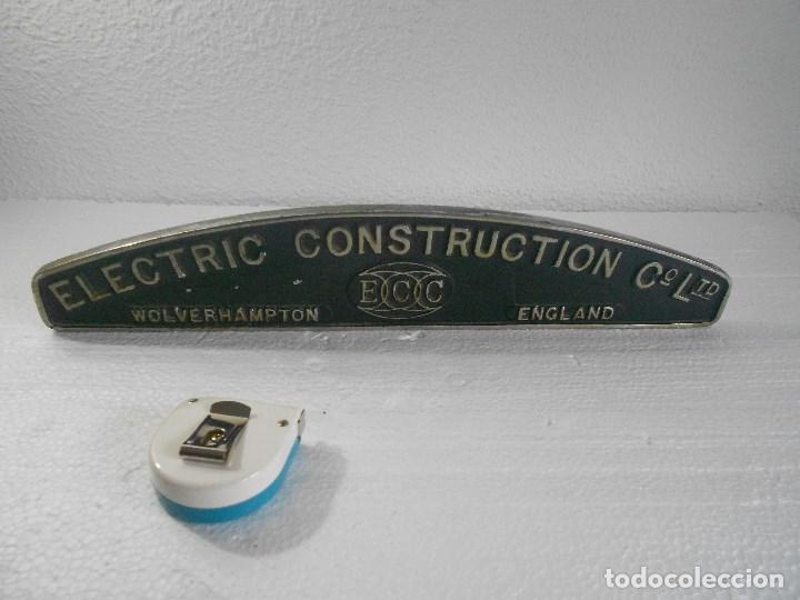 Antig&uuml;edades: placa electric construction , wolverhampton, ecc - Foto 1