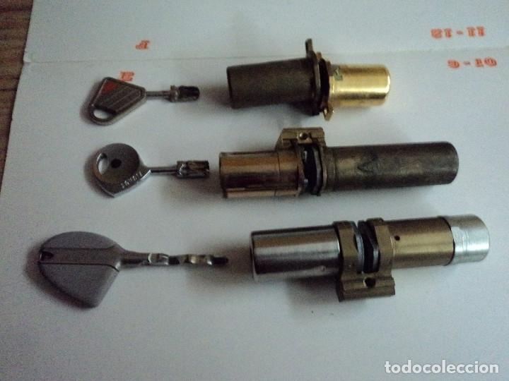 Tres Bombillos De Fichet Las Llaves No Corresp Kaufen Antike Schlosser In Todocoleccion