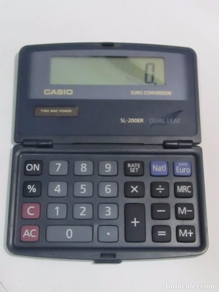 Antig&uuml;edades: CALCULADORA CASIO SL-200ER - Foto 1