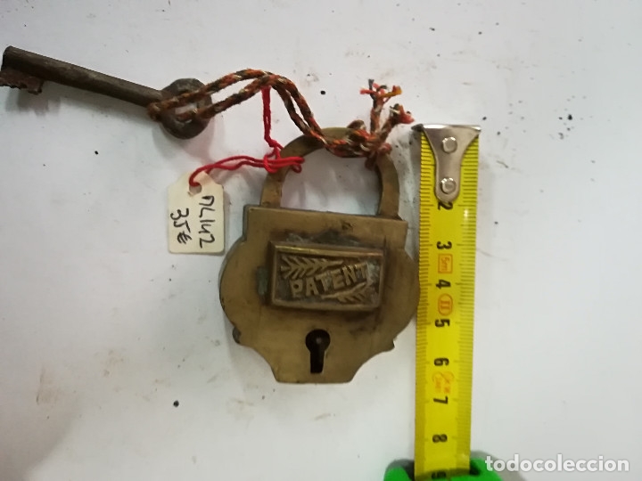 Antig&uuml;edades: ANTIGUO CANDADO DE ORIGEN INDIO - Foto 2