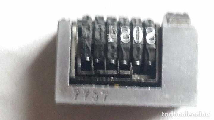 Antig&uuml;edades: numerador para tipograf&igrave;a - Foto 3