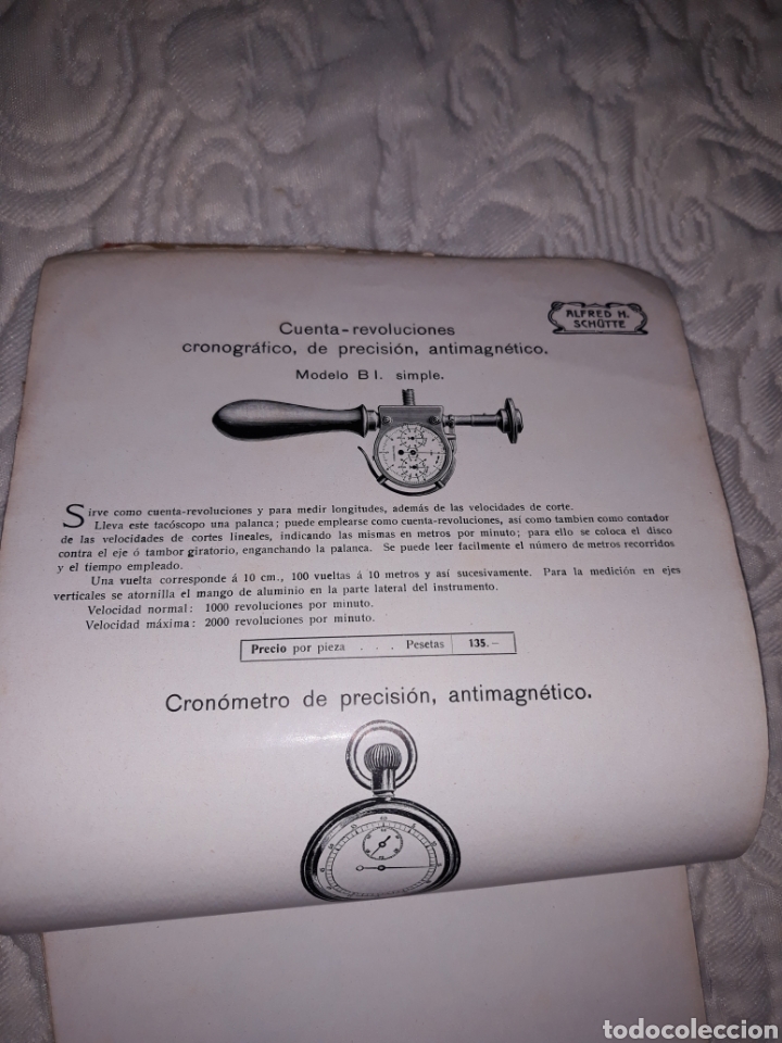 Antig&uuml;edades: Cat&aacute;logo de instrumentos tecnicos - Foto 1