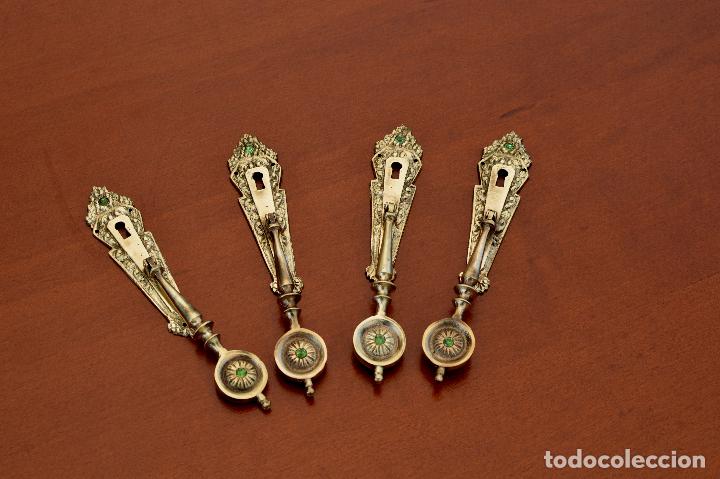 Antig&uuml;edades: TIRADORES DE METAL - Foto 2