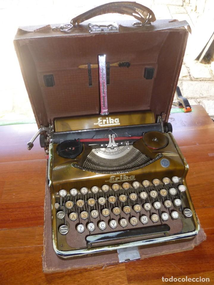 Antig&uuml;edades: MAQUINA DE ESCRIBIR ERIKA - Foto 2
