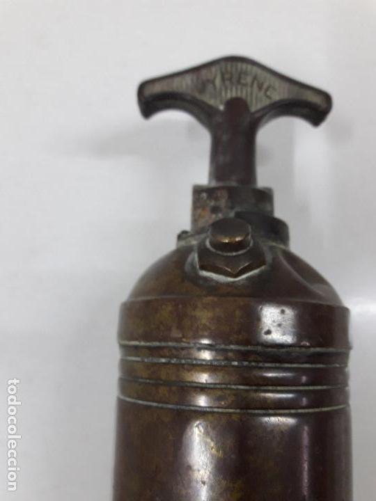 Antig&uuml;edades: EXTINTOR MARCA PYRENE ( MUY ANTIGUO ) - Foto 7