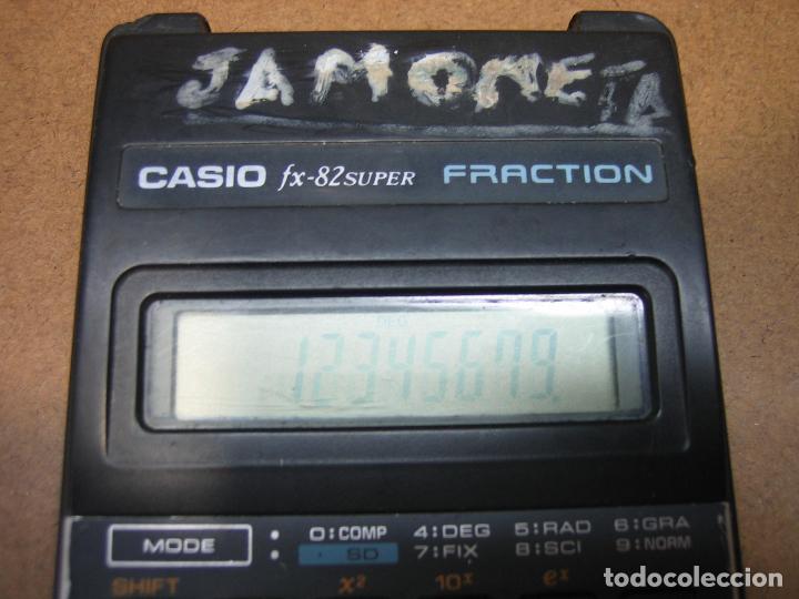 Antig&uuml;edades: Calculadora casio FX-82 s&uacute;per - Foto 3
