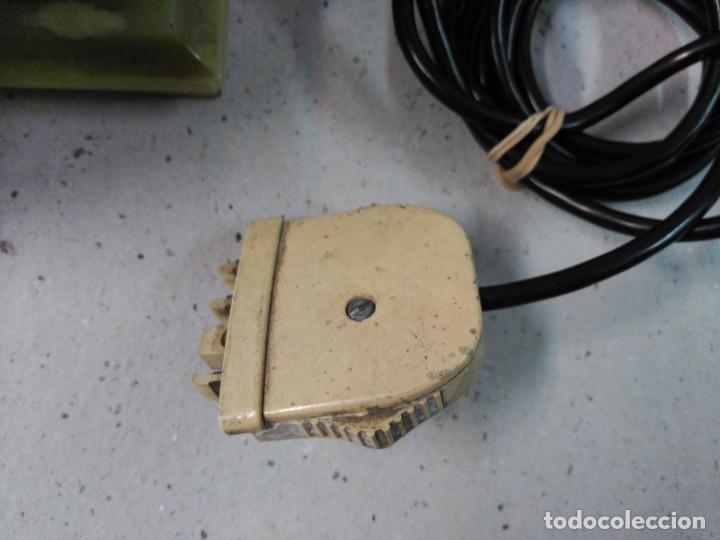 Tel&eacute;fonos: TELEFONO DE SOBREMESA EN MARMOL VERDE Y BRONCE - Foto 12