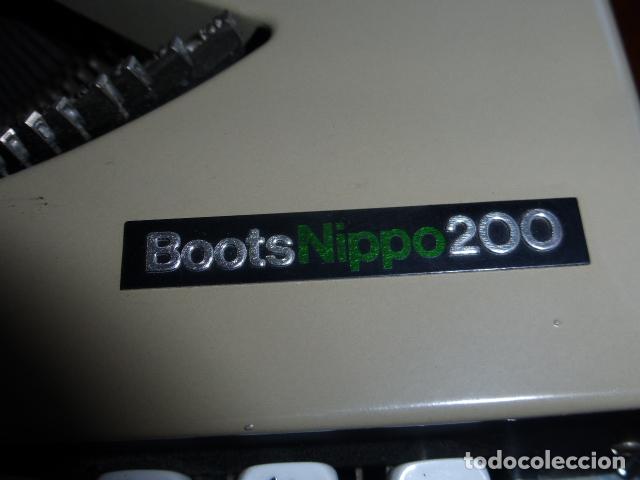 Antig&uuml;edades: MAQUINA DE ESCRIBIR DE LA MARCA BOOT NIPPO 200 - Foto 5