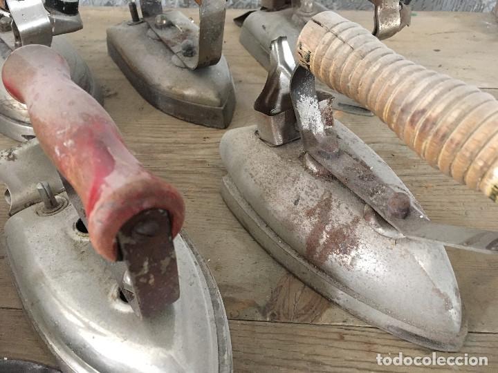 Antig&uuml;edades: PLANCHAS EL&Eacute;CTRICAS LOTE DE 8 - Foto 4