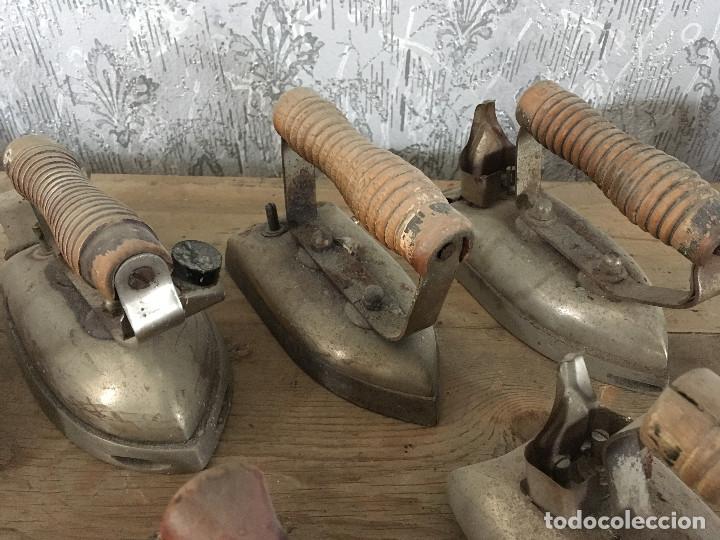 Antig&uuml;edades: PLANCHAS EL&Eacute;CTRICAS LOTE DE 8 - Foto 5