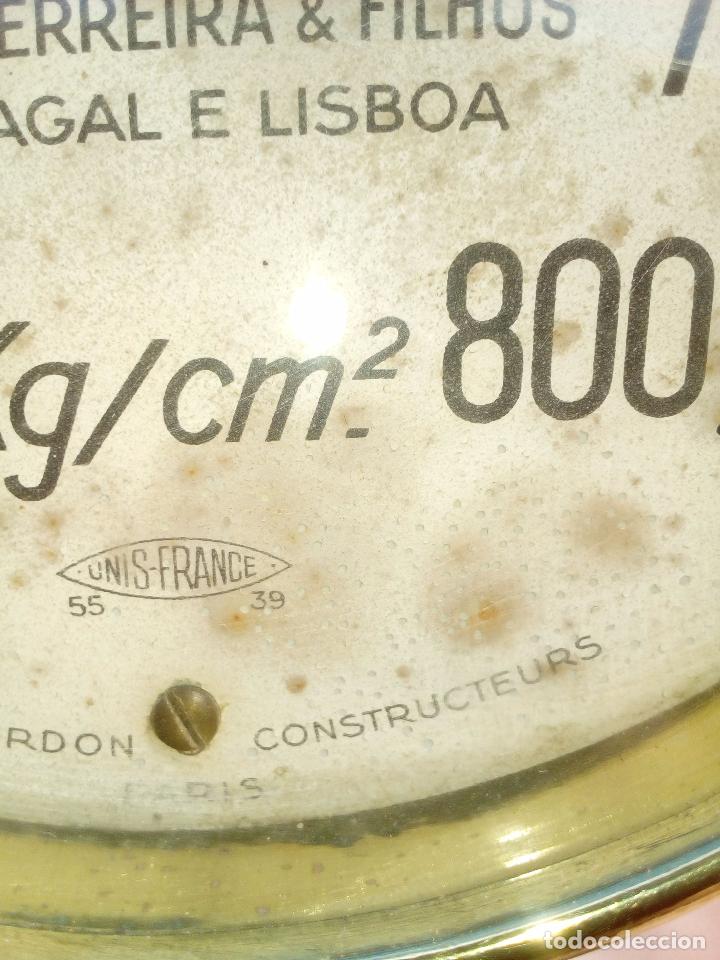 Antig&uuml;edades: manometro unis-france - Foto 11