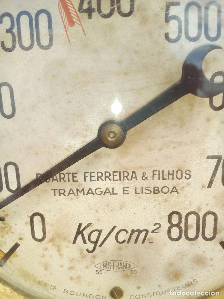 Antig&uuml;edades: manometro unis-france - Foto 12