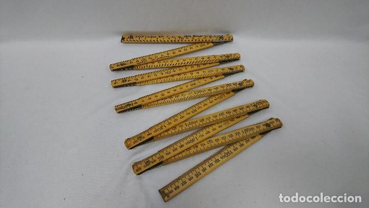 Antig&uuml;edades: METRO DE MADERA ADOLF LOCHER, ALEMAN - Foto 4