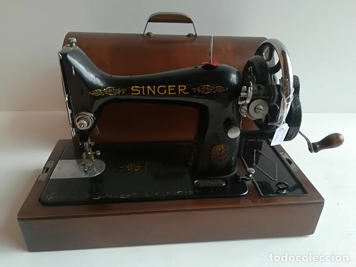maquina de coser modernista marca singer esfing - Compra venta en  todocoleccion