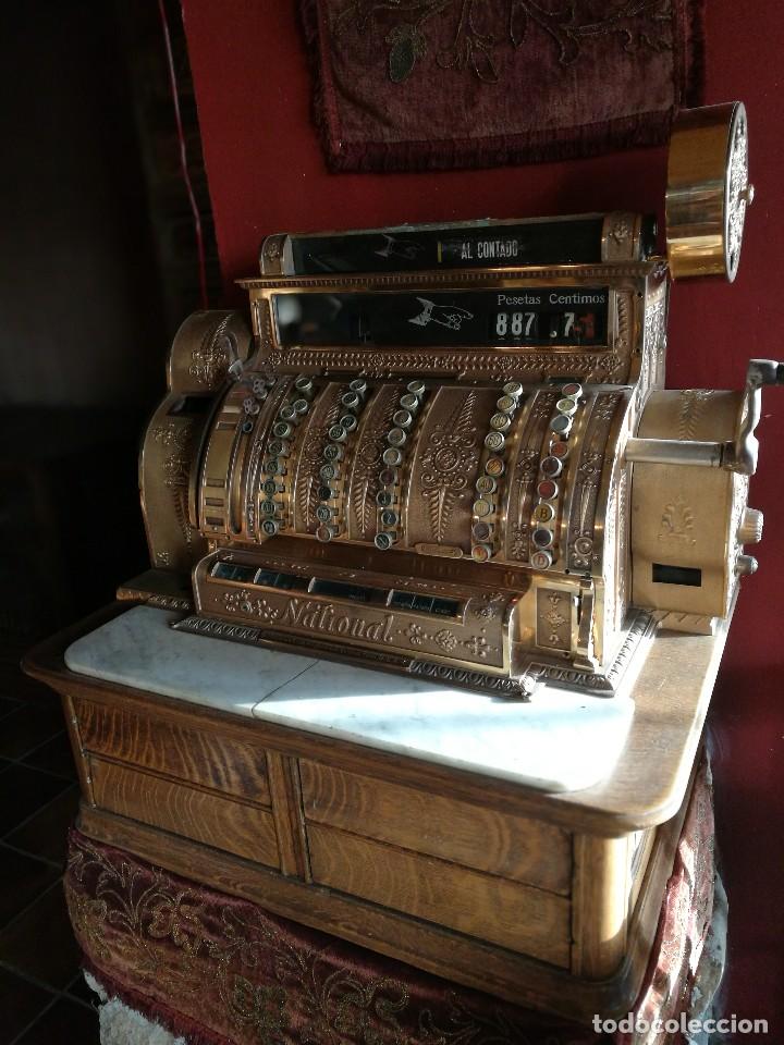 Antig&uuml;edades: Caja Registradora National - Foto 4