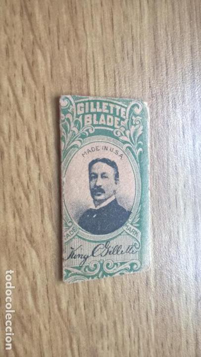Antig&uuml;edades: Hoja de afeitar Gillette Blade - Foto 1