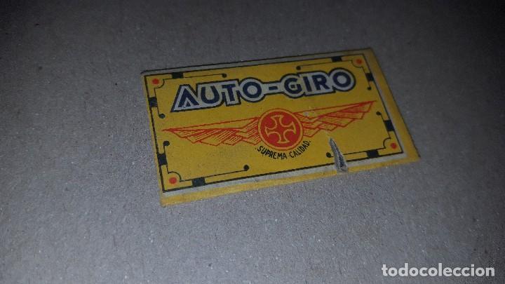 Antig&uuml;edades: HOJA DE AFEITAR - ESPA&Ntilde;OLA - AUTO-GIRO - Foto 1