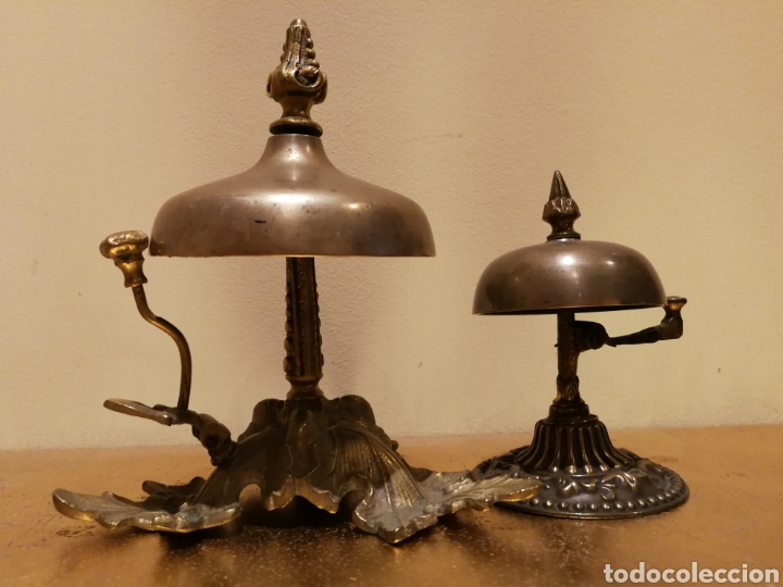 Antig&uuml;edades: Timbre de hotel grande - Foto 1
