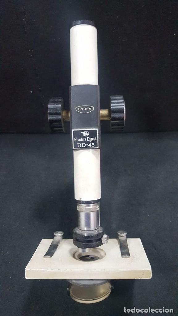 Antig&uuml;edades: MICROSCOPIO ENOSA RD45 15 AUMENTOS - Foto 2
