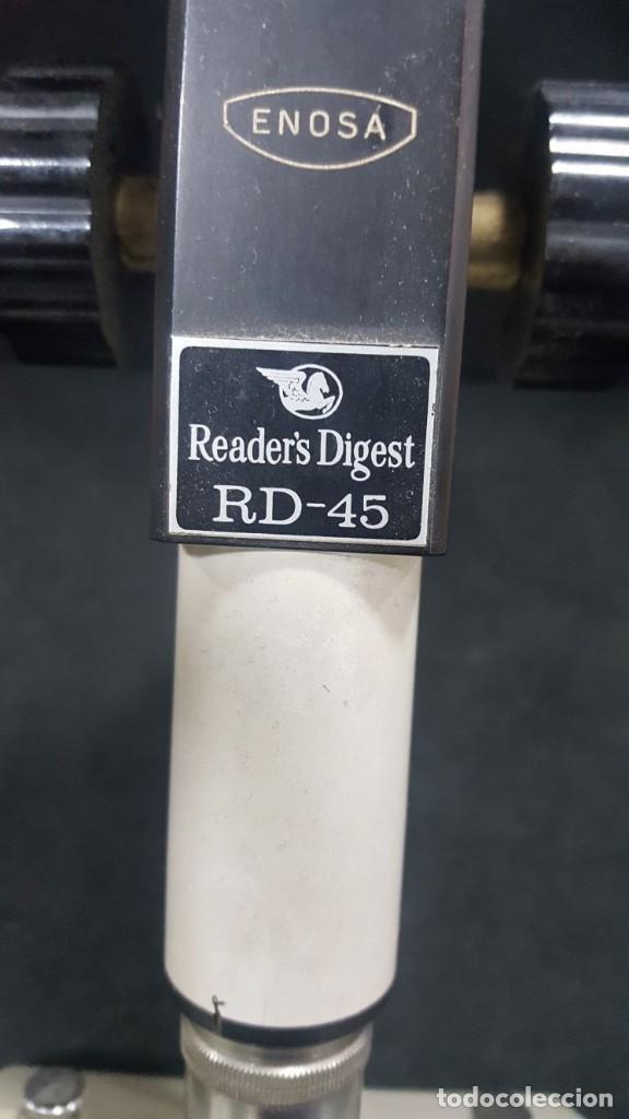 Antig&uuml;edades: MICROSCOPIO ENOSA RD45 15 AUMENTOS - Foto 4