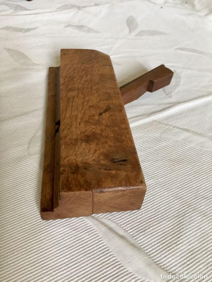Antig&uuml;edades: ANTIGUO CEPILLO DE CARPINTERO PARA MOLDURAS -1 - Foto 3