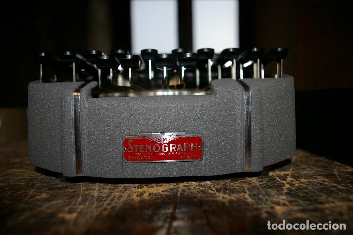 Antig&uuml;edades: maquina de estenotipia Stenograph - Foto 4