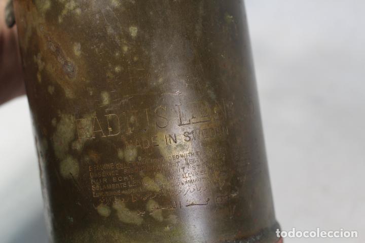 Antig&uuml;edades: Antiguo Soplete De Bronce radius 65 Made In Sweden - Foto 2