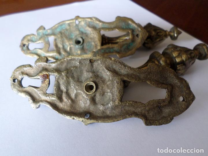 Antig&uuml;edades: TIRADORES DE BRONCE - Foto 9